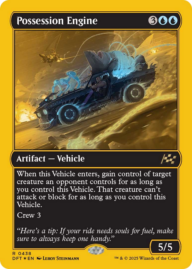 Possession Engine (First-Place Foil) [Aetherdrift] | Good Games Adelaide SA