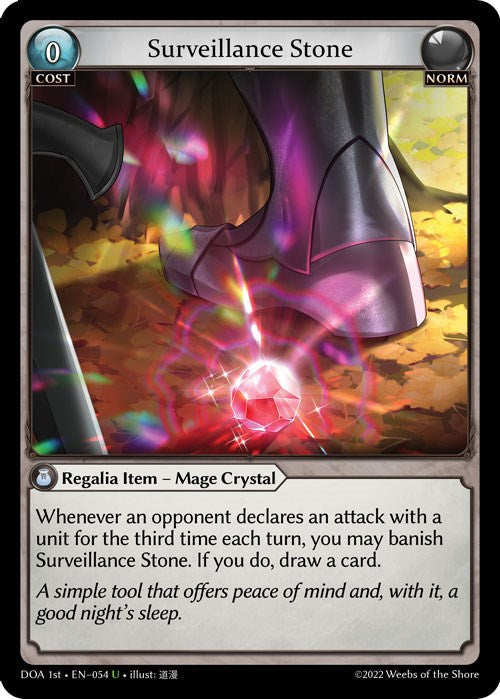 Surveillance Stone (054) [Dawn of Ashes: 1st Edition] | Good Games Adelaide SA