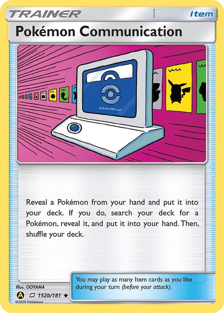 Pokemon Communication 152b/181 (Alternate Art Promos)  | Good Games Adelaide SA