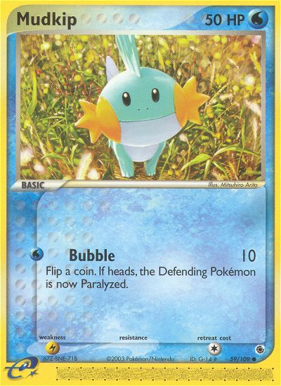 Mudkip (59/109) [EX: Ruby & Sapphire] | Good Games Adelaide SA