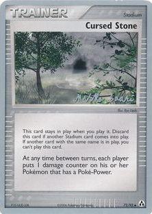 Cursed Stone (72/92) (Suns & Moons - Miska Saari) [World Championships 2006] | Good Games Adelaide SA