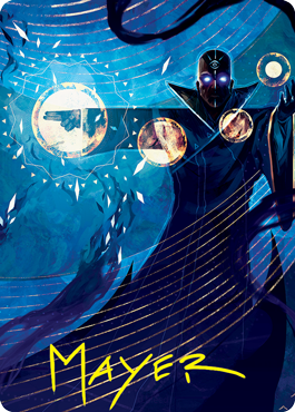 Negate Art Card (Gold-Stamped Signature) [Strixhaven: School of Mages Art Series] | Good Games Adelaide SA