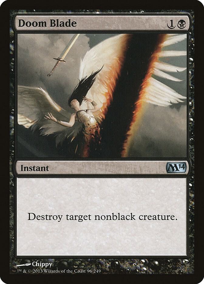 Doom Blade 96 (Magic 2014 (M14))  - Foil | Good Games Adelaide SA