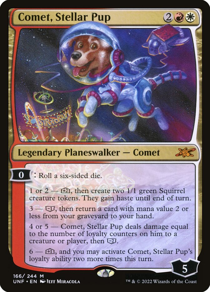 Comet, Stellar Pup 166 (Unfinity)  | Good Games Adelaide SA