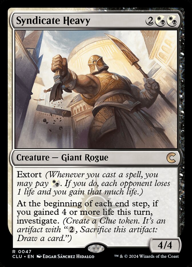 Syndicate Heavy 47 (Ravnica: Clue Edition)  | Good Games Adelaide SA