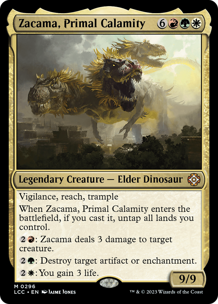 Zacama, Primal Calamity [The Lost Caverns of Ixalan Commander] | Good Games Adelaide SA