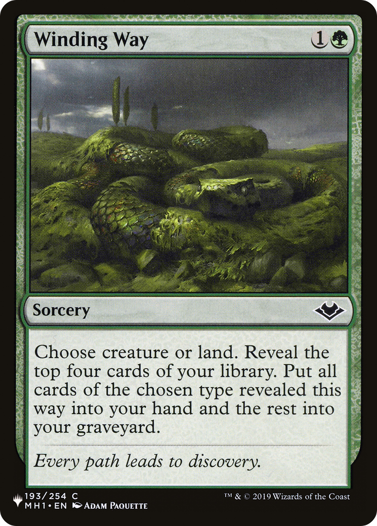 Winding Way [The List Reprints] | Good Games Adelaide SA