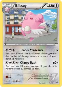 Blissey 081/119 (Miscellaneous Cards & Products)  - Cosmo Holofoil | Good Games Adelaide SA