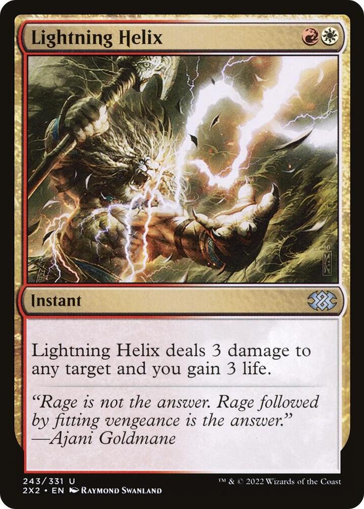 Lightning Helix 243 (Double Masters 2022)  | Good Games Adelaide SA