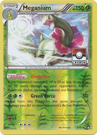 Meganium (3/122) (League Promo) [XY: BREAKpoint] | Good Games Adelaide SA