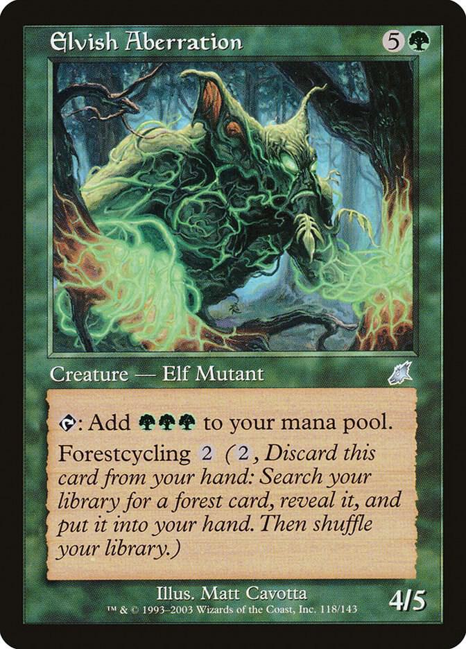 Elvish Aberration 118 (Scourge)  - Foil | Good Games Adelaide SA