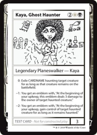 Kaya, Ghost Haunter (2021 Edition) [Mystery Booster Playtest Cards] | Good Games Adelaide SA