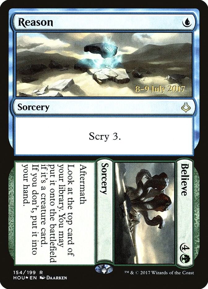 Reason Believe 154 (Prerelease Cards)  - Foil | Good Games Adelaide SA