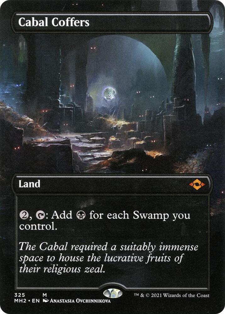 Cabal Coffers Borderless 325 (Modern Horizons 2)  | Good Games Adelaide SA