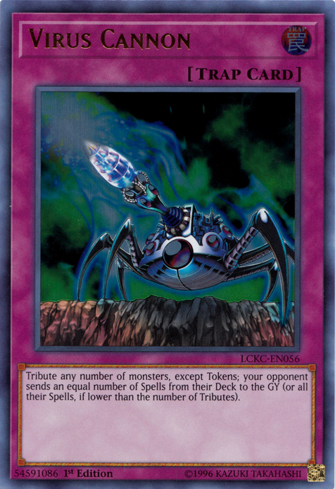 Virus Cannon [LCKC-EN056] Ultra Rare | Good Games Adelaide SA