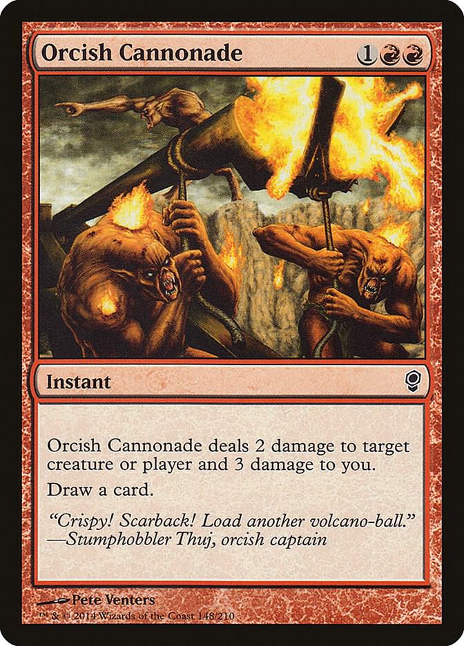 Orcish Cannonade 148/210 (Conspiracy)  - Foil | Good Games Adelaide SA