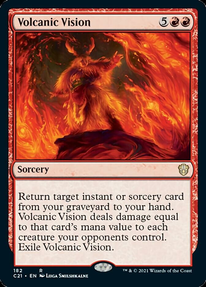 Volcanic Vision [Commander 2021] | Good Games Adelaide SA