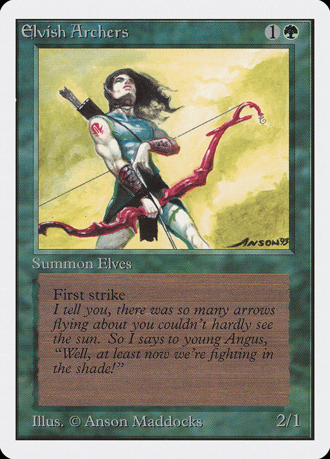 Elvish Archers [Unlimited Edition] | Good Games Adelaide SA