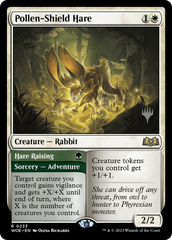 Pollen-Shield Hare // Hare Raising (Promo Pack) [Wilds of Eldraine Promos] | Good Games Adelaide SA