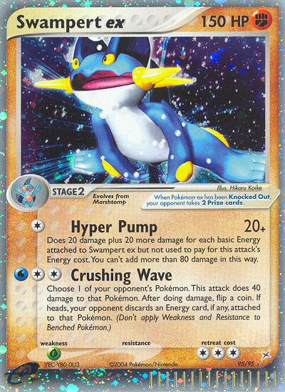 Swampert ex (95/95) [EX: Team Magma vs Team Aqua] | Good Games Adelaide SA
