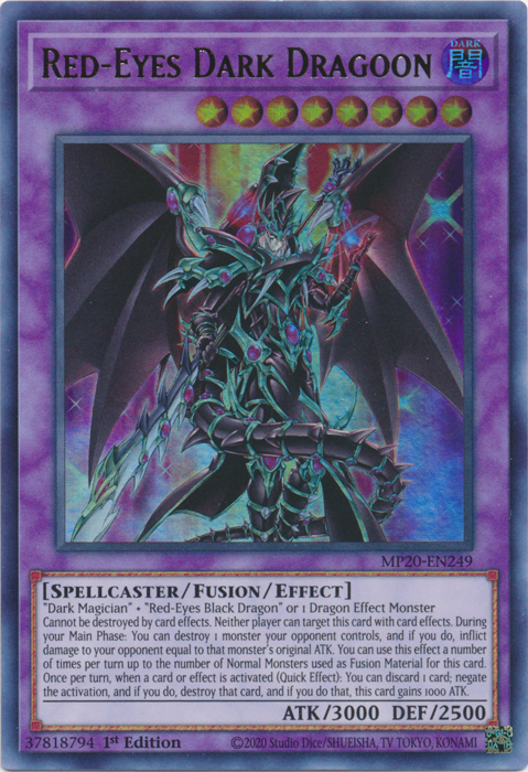Red-Eyes Dark Dragoon [MP20-EN249] Ultra Rare | Good Games Adelaide SA
