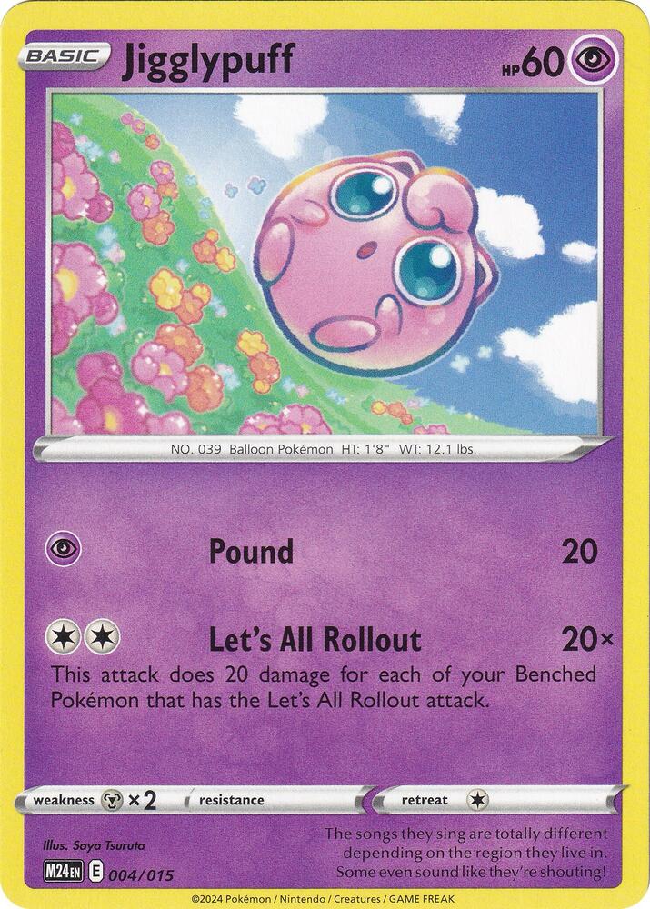 Jigglypuff 004/015 (McDonald's Promos 2024)  | Good Games Adelaide SA