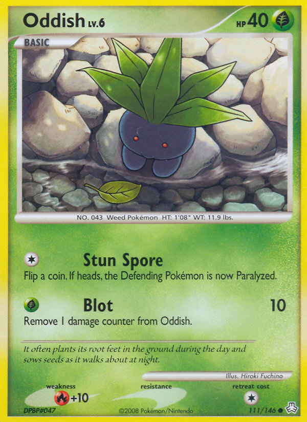 Oddish (111/146) [Diamond & Pearl: Legends Awakened] | Good Games Adelaide SA