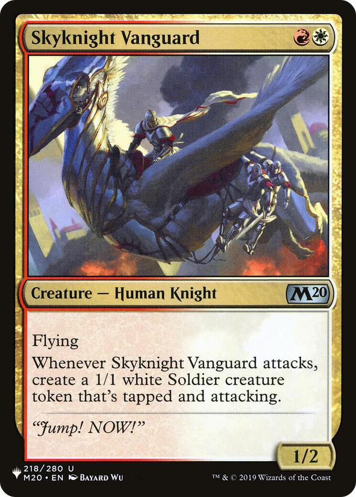 Skyknight Vanguard 218/280 (The List Reprints)  | Good Games Adelaide SA