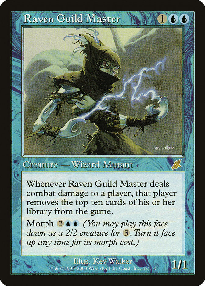 Raven Guild Master 47 (Scourge)  - Foil | Good Games Adelaide SA