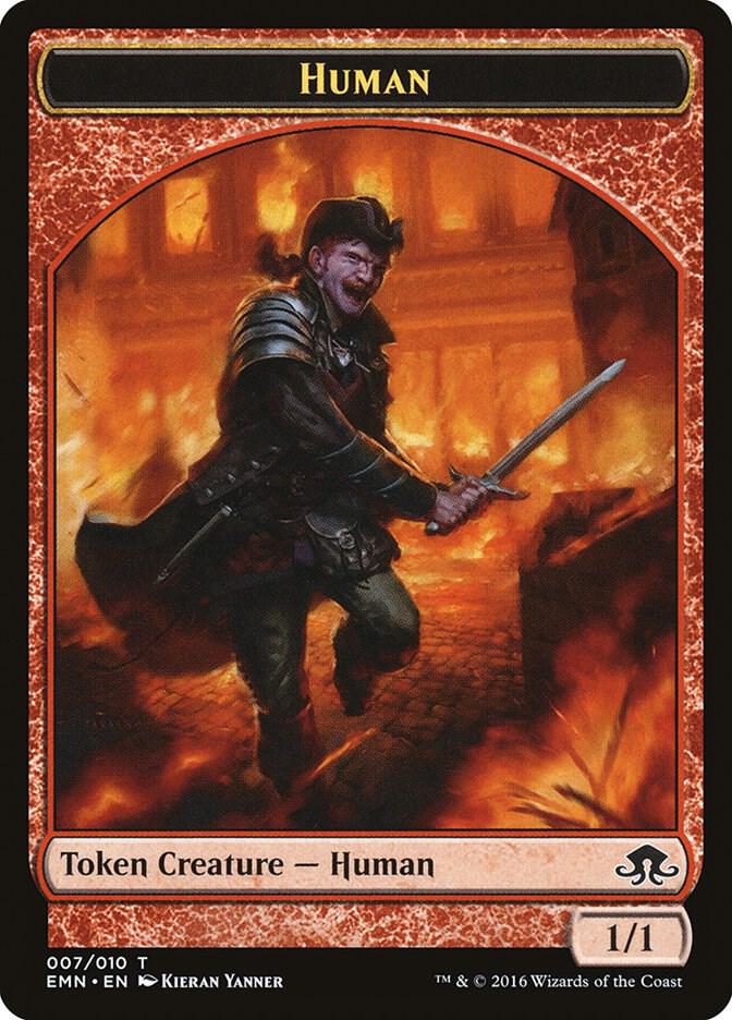Human Token 7 (Eldritch Moon)  | Good Games Adelaide SA