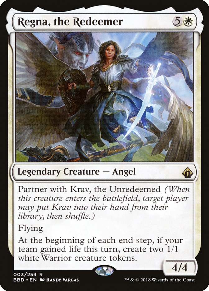 Regna, the Redeemer 3 (Battlebond)  - Foil | Good Games Adelaide SA
