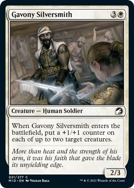 Gavony Silversmith 21 (Innistrad: Midnight Hunt)  | Good Games Adelaide SA