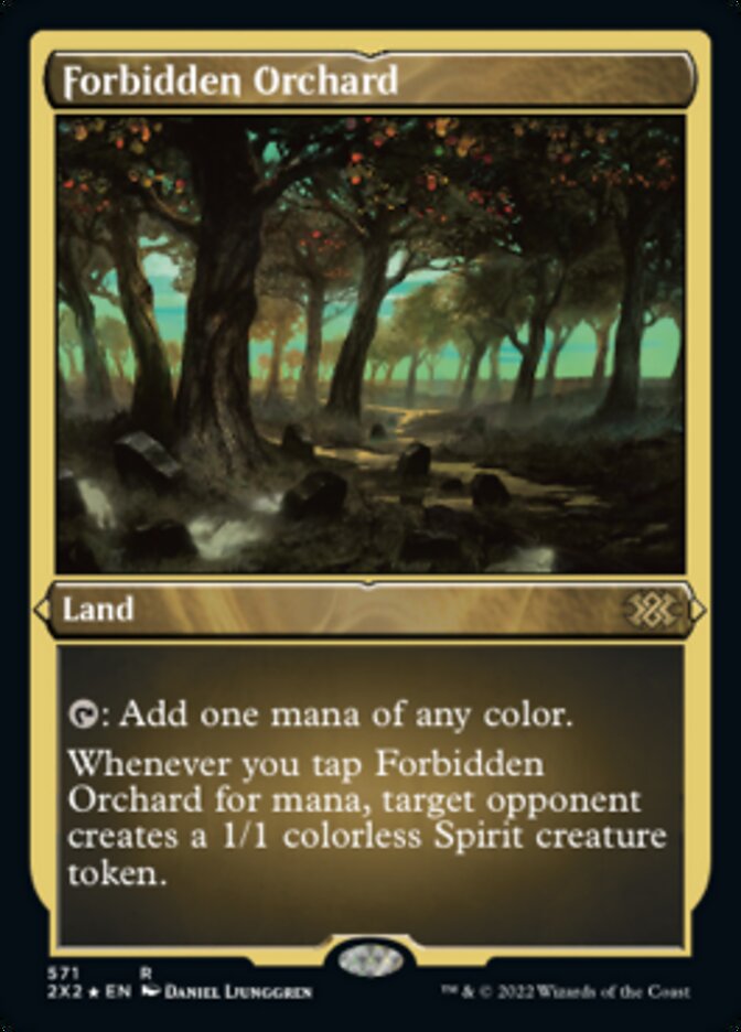 Forbidden Orchard (Foil Etched) [Double Masters 2022] | Good Games Adelaide SA