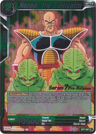 Nappa, the Cultivator (Assault of the Saiyans) [BT7-067_PR] | Good Games Adelaide SA