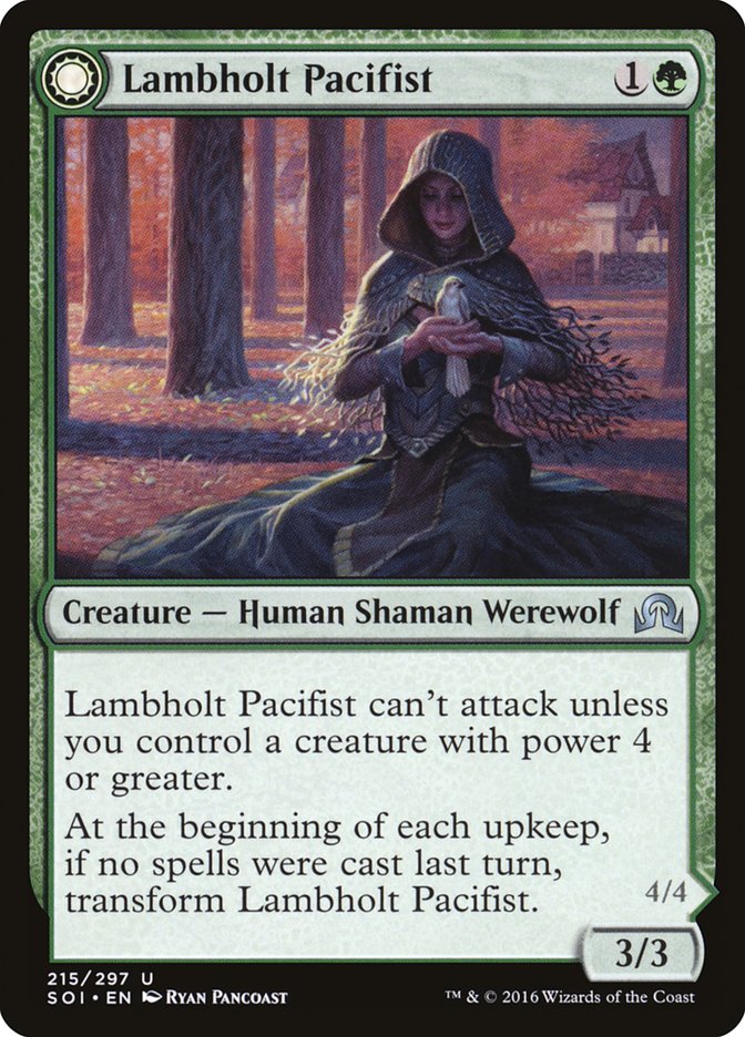 Lambholt Pacifist // Lambholt Butcher 215 (Shadows over Innistrad)  | Good Games Adelaide SA