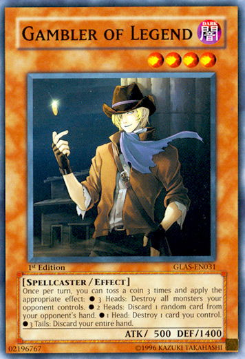 Gambler of Legend [GLAS-EN031] Common | Good Games Adelaide SA