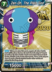 Zen-Oh, The Plain God (BT2-060) [Tournament Promotion Cards] | Good Games Adelaide SA