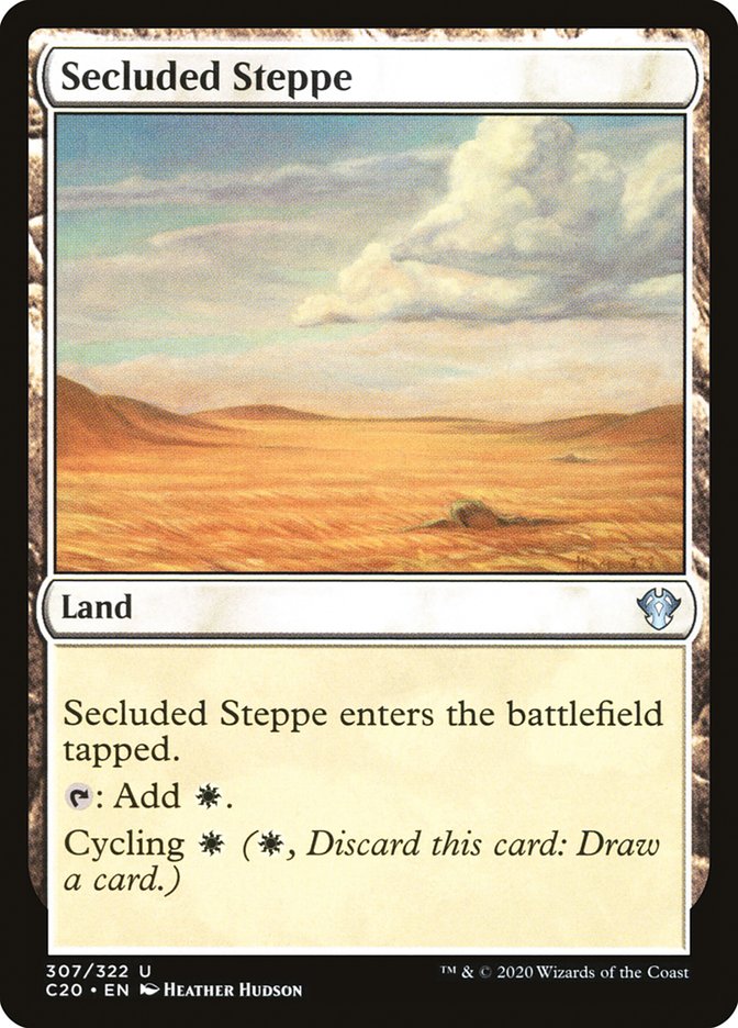 Secluded Steppe [Commander 2020] | Good Games Adelaide SA