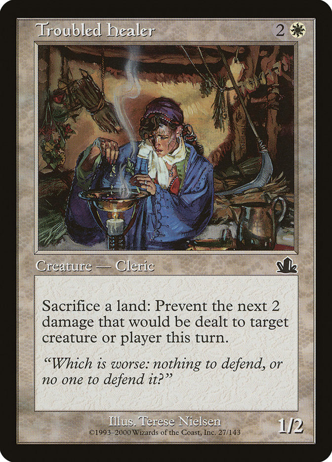 Troubled Healer 27 (Prophecy)  - Foil | Good Games Adelaide SA