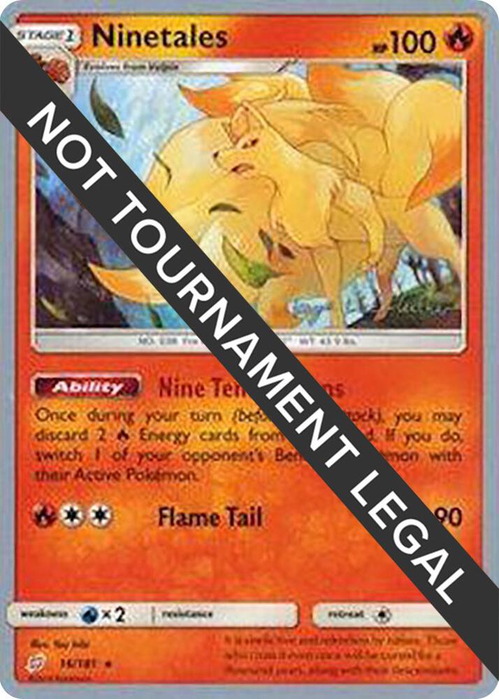 Ninetales 2019 Kaya Lichtleitner 16/181 (World Championship Decks)  | Good Games Adelaide SA