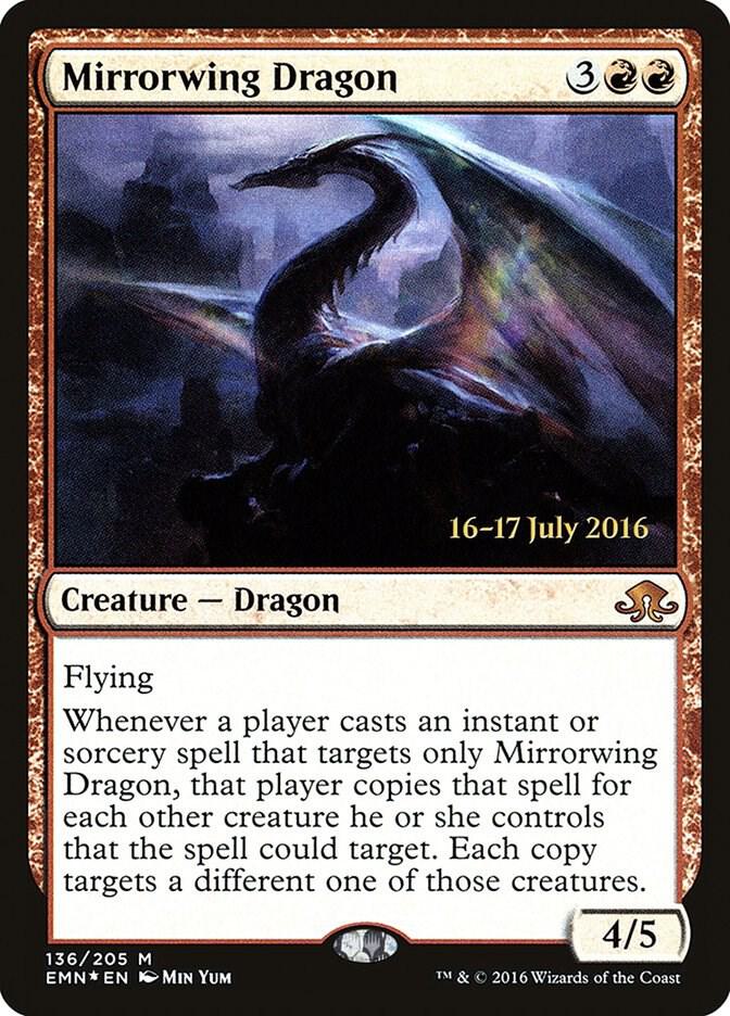 Mirrorwing Dragon 136 (Prerelease Cards)  - Foil | Good Games Adelaide SA