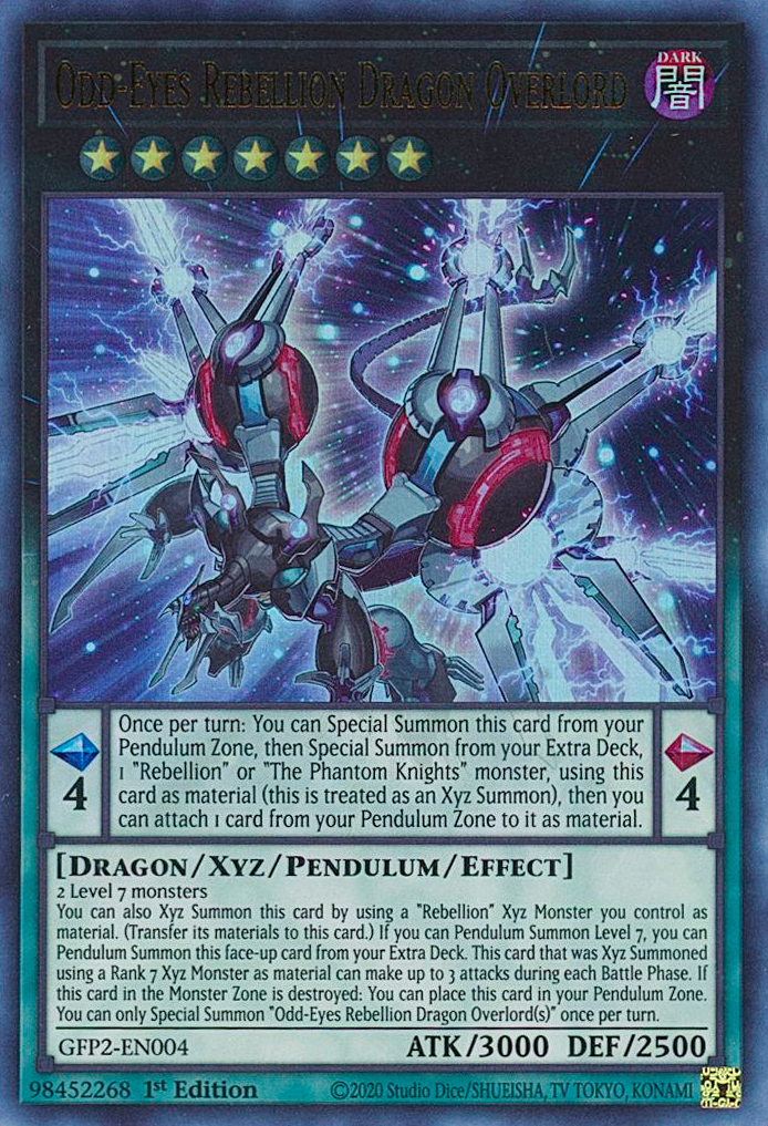 Odd-Eyes Rebellion Dragon Overlord [GFP2-EN004] Ultra Rare | Good Games Adelaide SA