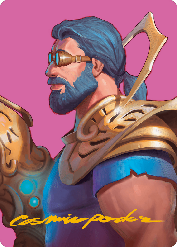 Satya, Aetherflux Genius Art Card (Gold-Stamped Signature) [Modern Horizons 3 Art Series] | Good Games Adelaide SA