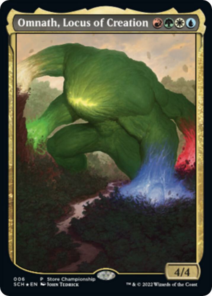 Omnath Locus of Creation 6 (Game Day & Store Championship Promos)  - Foil | Good Games Adelaide SA