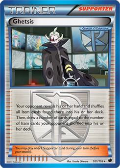 Ghetsis 101 116 BW Plasma Freeze 101/116 (Deck Exclusives)  | Good Games Adelaide SA
