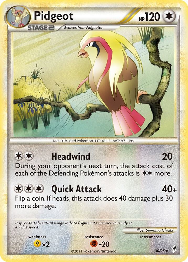 Pidgeot 30/95 (Call of Legends)  | Good Games Adelaide SA