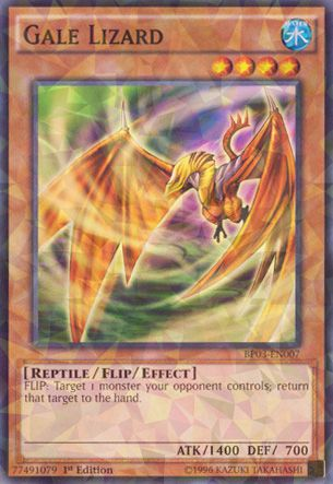 Gale Lizard [BP03-EN007] Shatterfoil Rare | Good Games Adelaide SA
