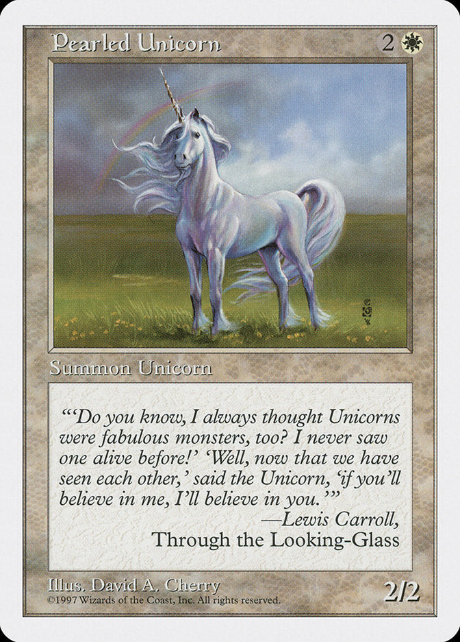 Pearled Unicorn 50/455 (Fifth Edition)  | Good Games Adelaide SA