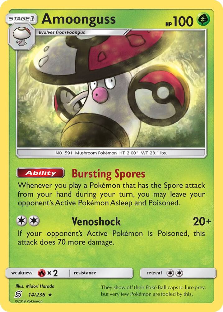 Amoonguss 14/236 (SM - Unified Minds)  | Good Games Adelaide SA
