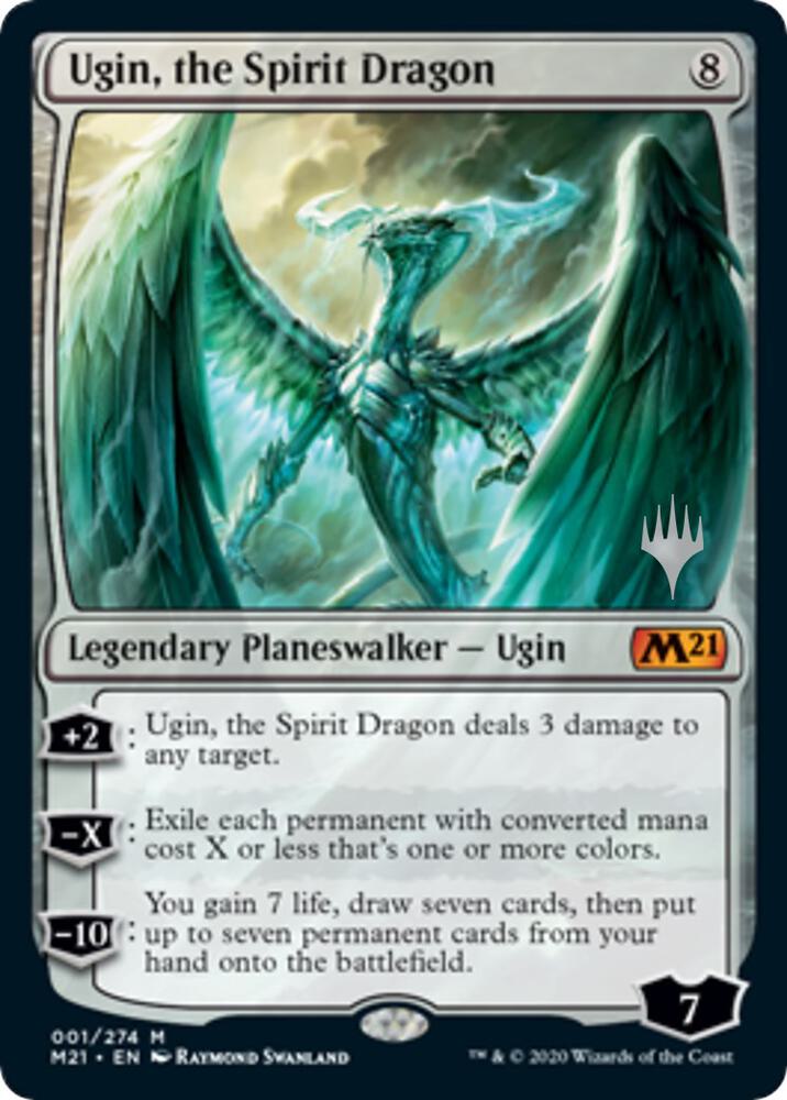 Ugin the Spirit Dragon 1 (Promo Pack: Core Set 2021)  | Good Games Adelaide SA